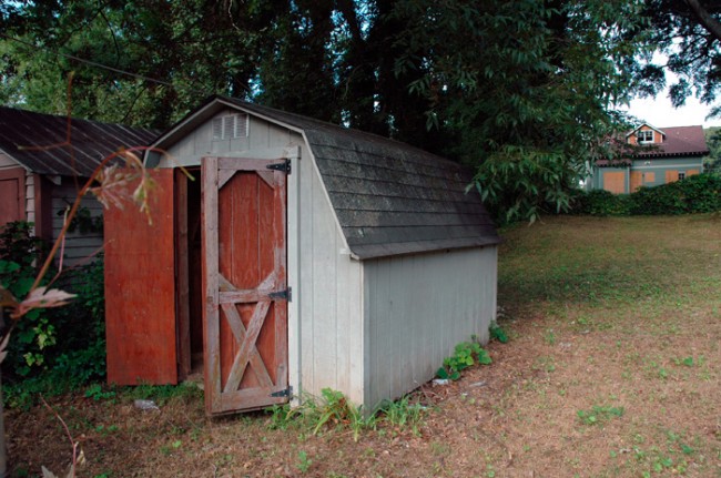 The shed...err barn.