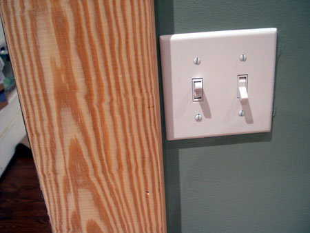 Tight light switch