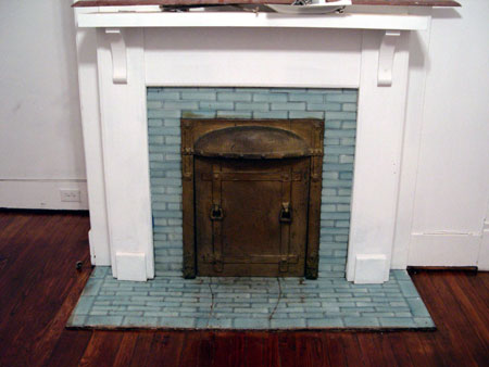 Bedroom fire place