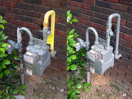 Gas line replacement Gas line replacement