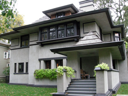 Japanese influenced craftsman home