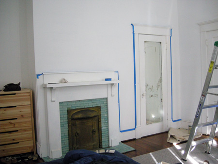 Painting bedroom Painting bedroom