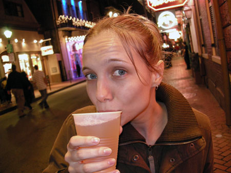 $1 Bourbon Street beer