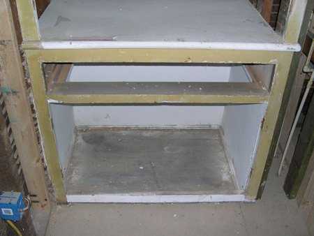Linen closet paint stripping Linen closet paint stripping