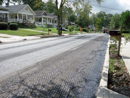 Street repaving