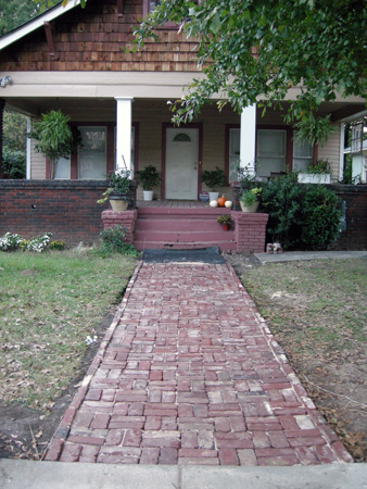 Front path brick