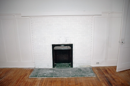 Fireplace before PeelAway