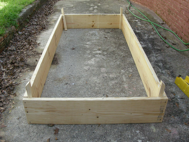 Basic Raised Bed for Vegtables