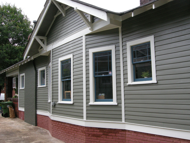 Bungalow exterior paint