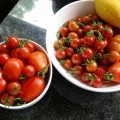 Homegrown tomatoes