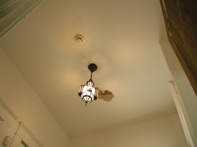 Before Hallway Ceiling