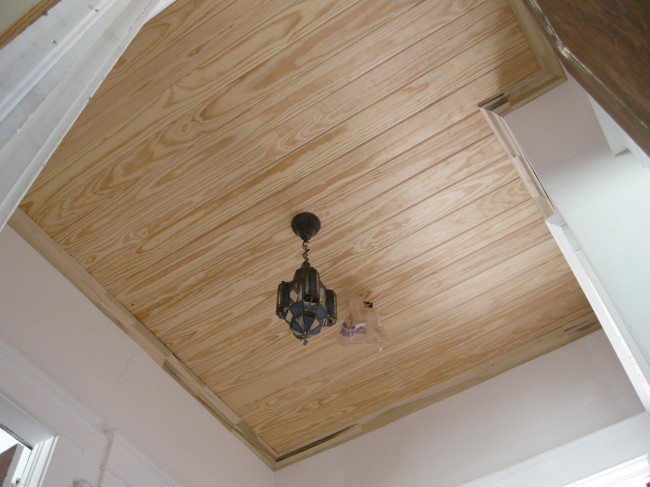 Wood Panel V-Groover Ceiling