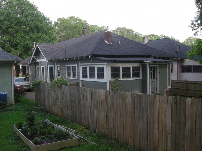 Side of Bungalow