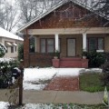 Westview Bungalow snowed in